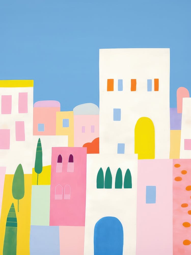 Ibiza, Spain Colourful View 4