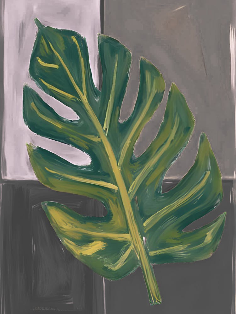 Monstera Leaf 15