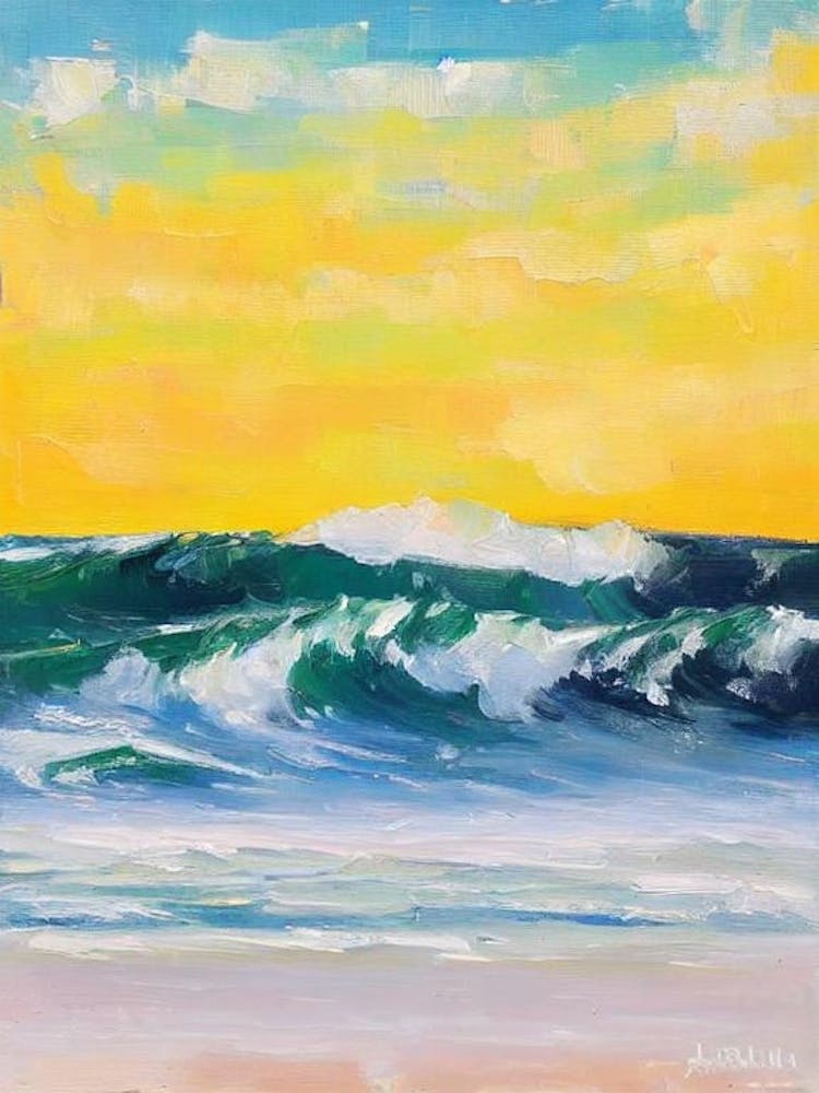 Bronte Beach, Australia Bright Abstract