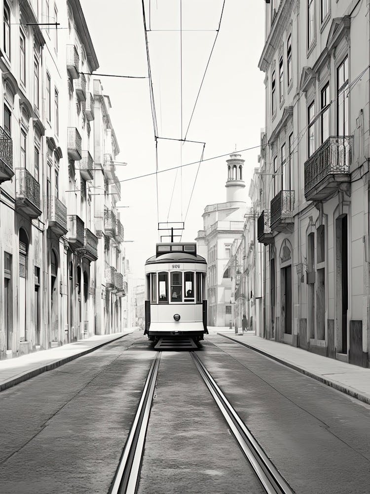 Lisbon, Portugal, Photography In Black And White 2