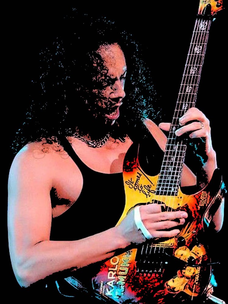 Kirk Hammett metallica band music