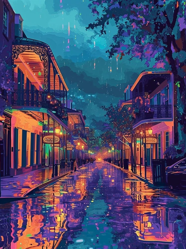 French Quarter Painting 3