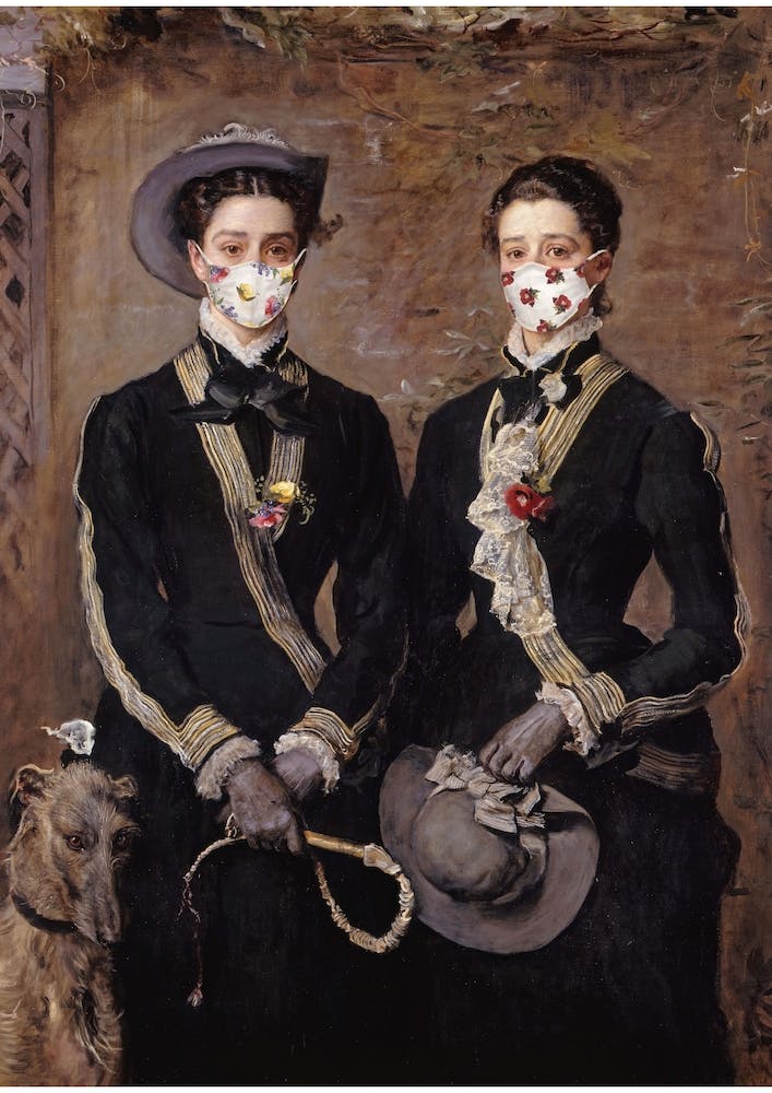 The Twins Kate And Grace Hoare 1876