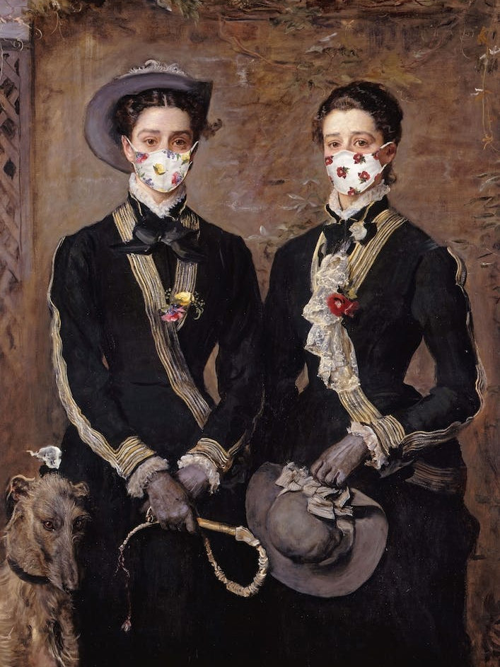 The Twins Kate And Grace Hoare 1876