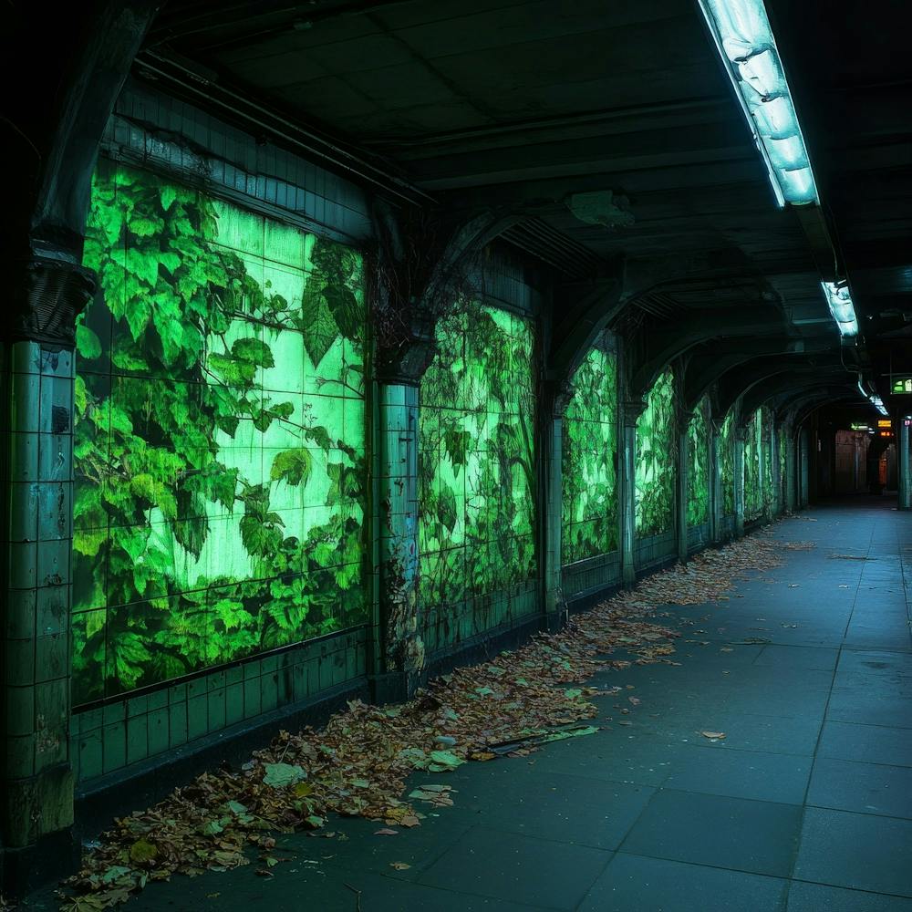 Londoner U-Bahn-Stationskunst