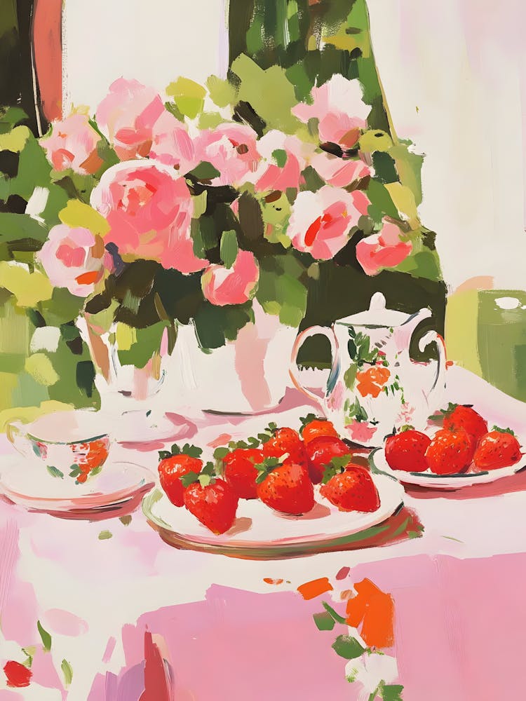 Strawberry Table