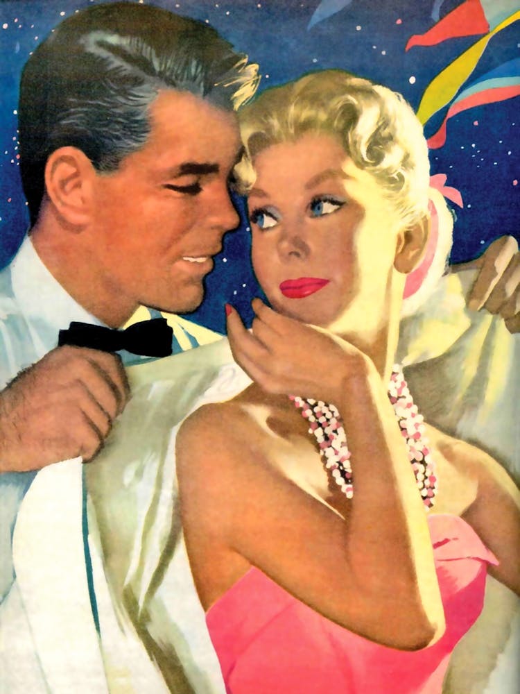 Gentleman Gesture, Vintage Poster