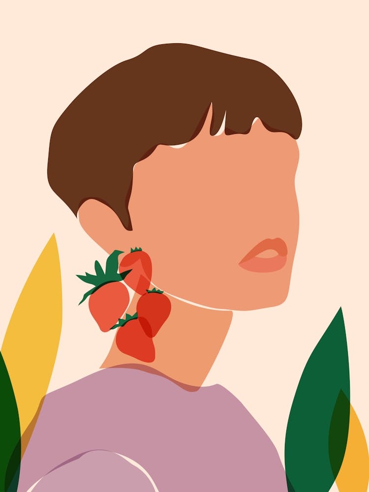 Strawberry Earrings