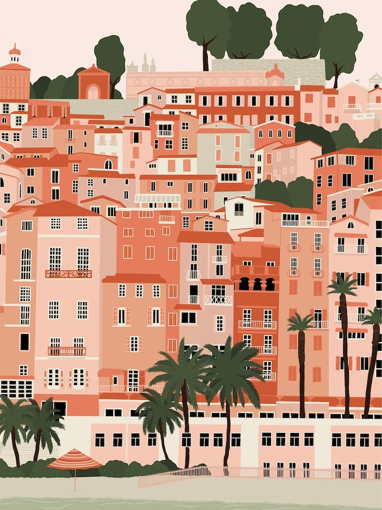 Menton Print