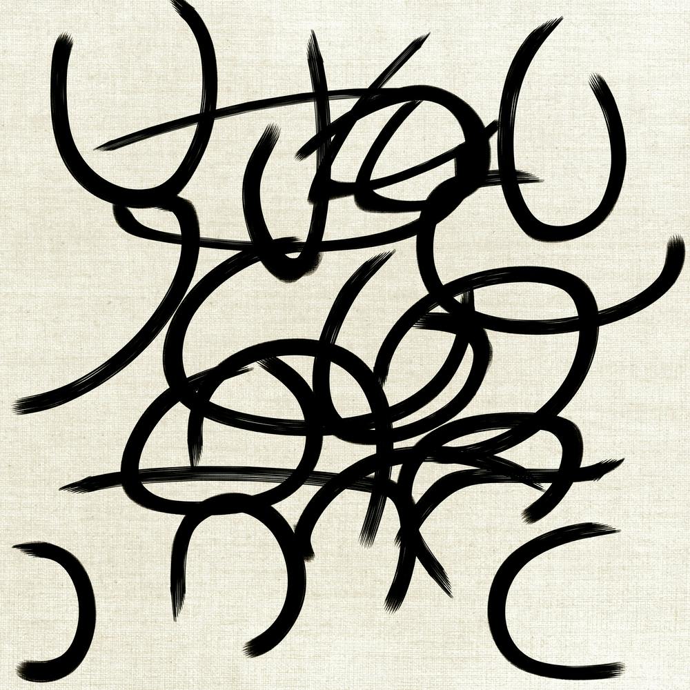 Calligraphy In Black