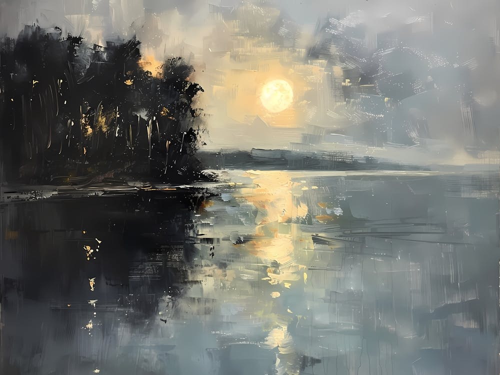 Moonlight Reflection