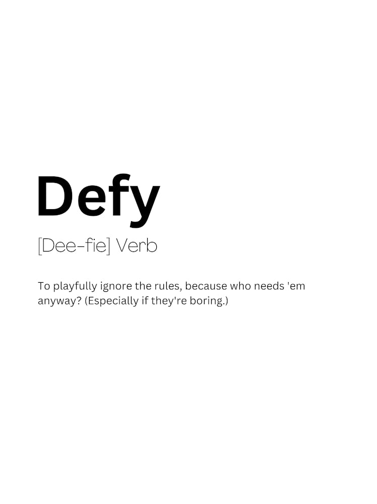Defy Definition Meaning 1