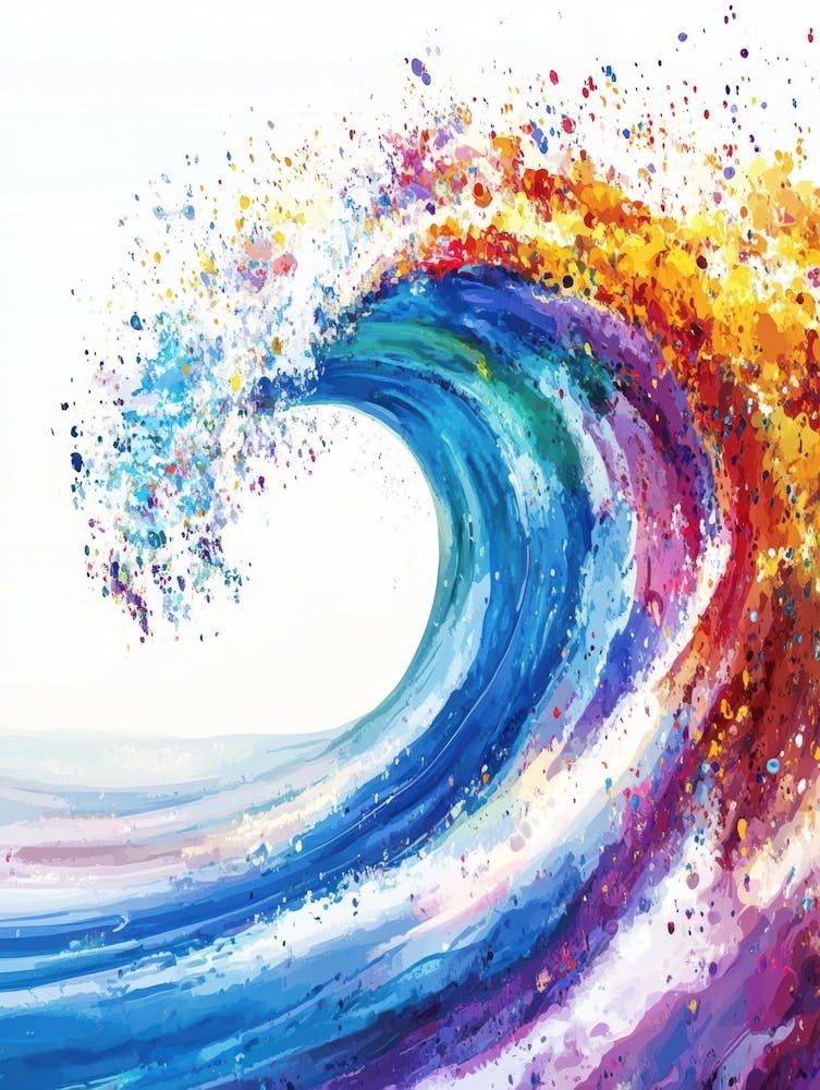 Ocean Wave Canvas Print