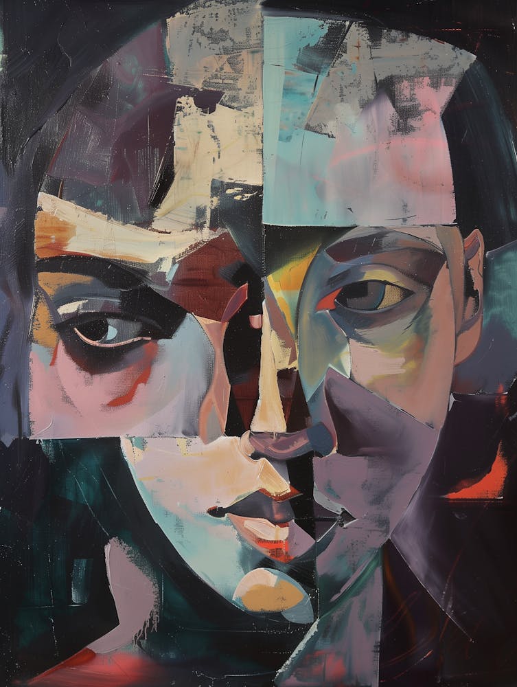 Abstract Portrait Of A Woman 1