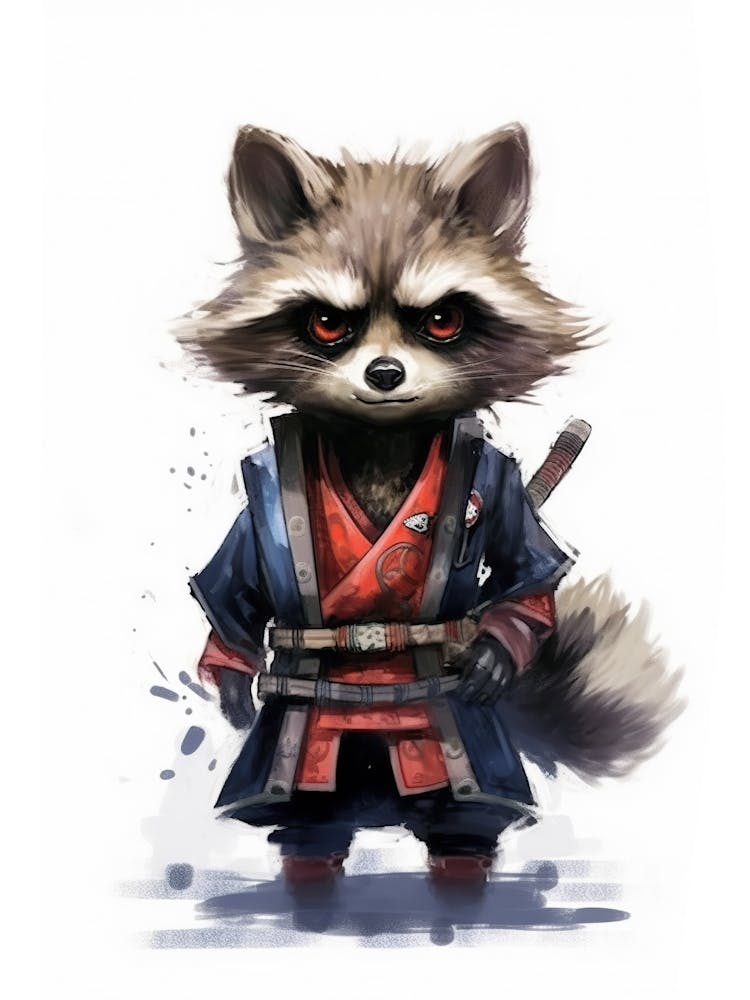 Samurai Raccoon 3