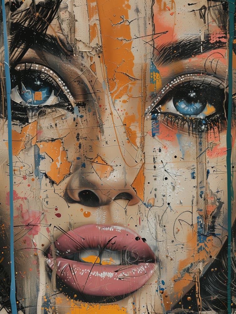 Woman With Blue Eyes