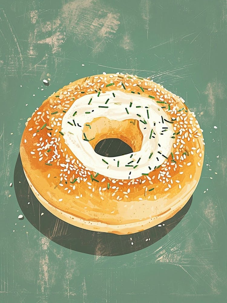 Cream Cheese Bagel