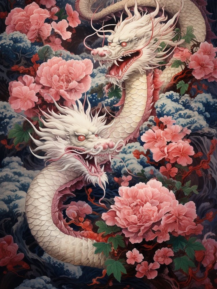 Japanese Dragon Illustration 8