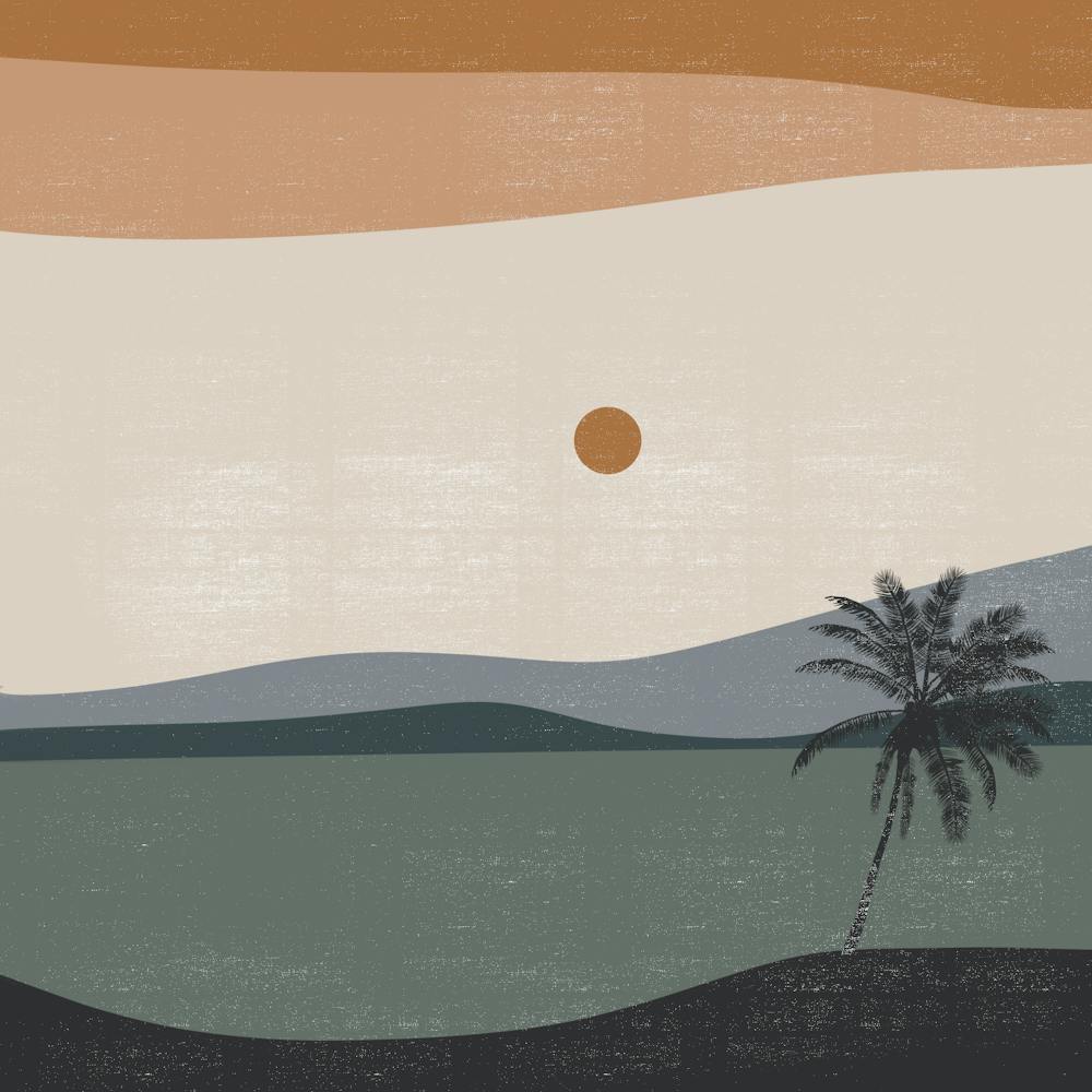 Sunset On The Beach