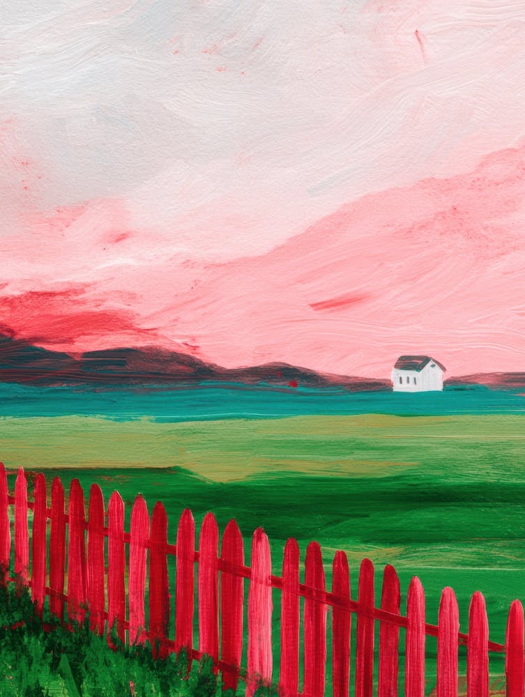 Clôture Rouge