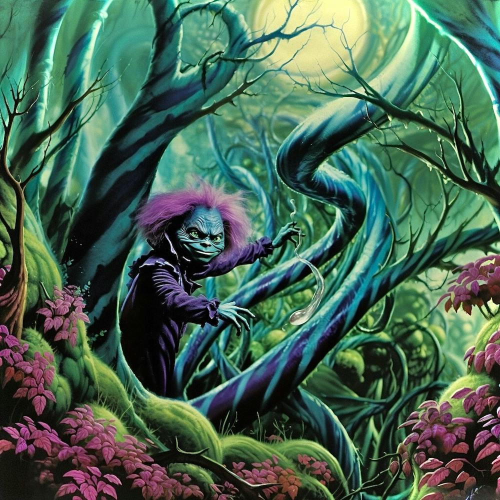Cheshire Dans La Jungle