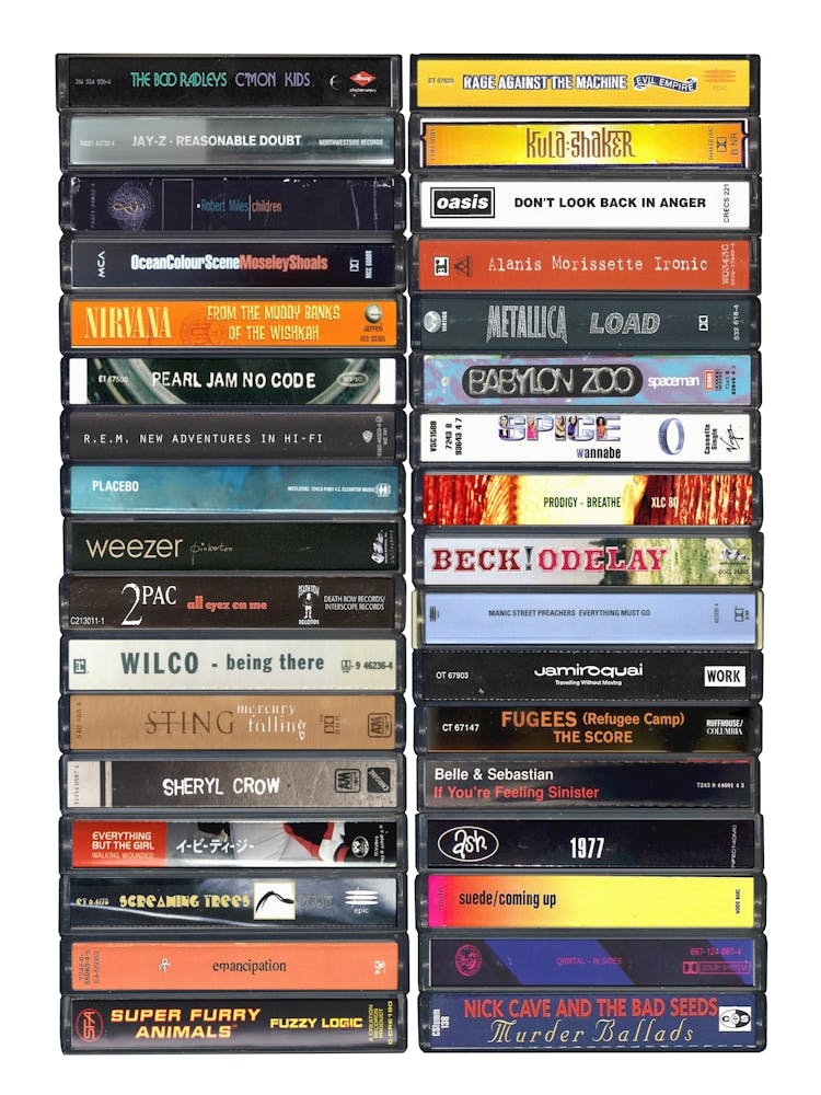1996 Musik - Kassetten-Print - Geboren 1996