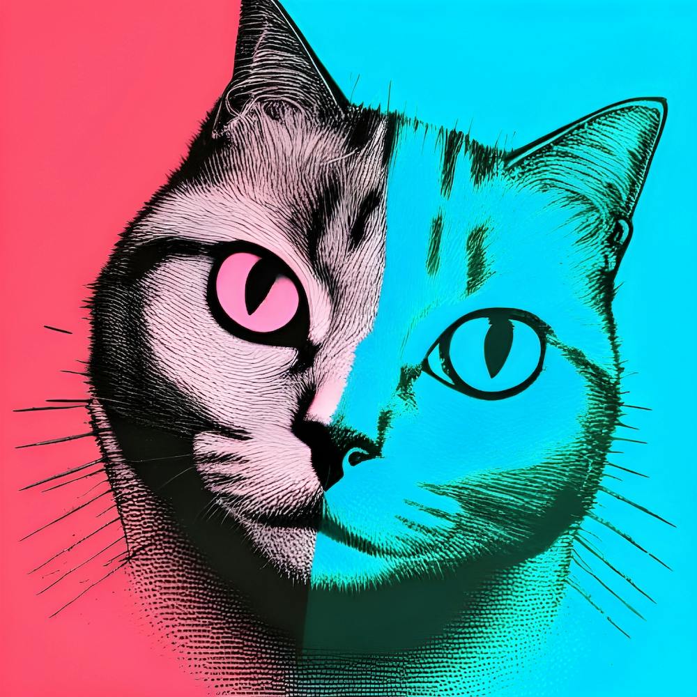 Chat Bicolore 3