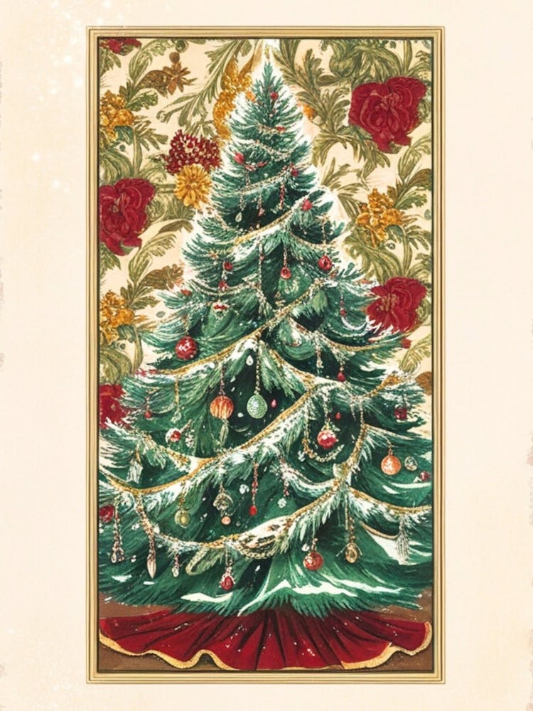 William Morris Christmas Tree 51