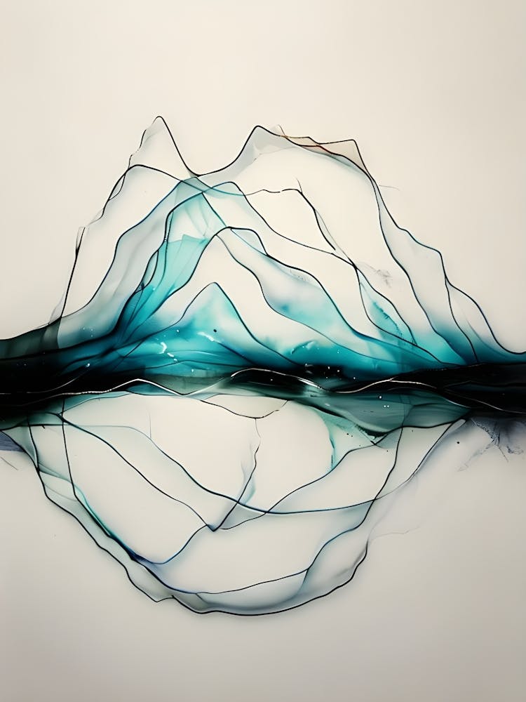 Acrylic Line Sea Art