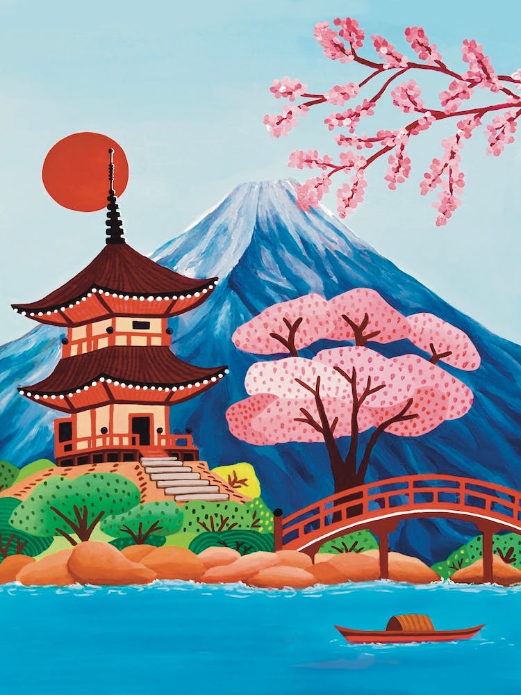 Japan Art Print by Dazl Studio – Fy!