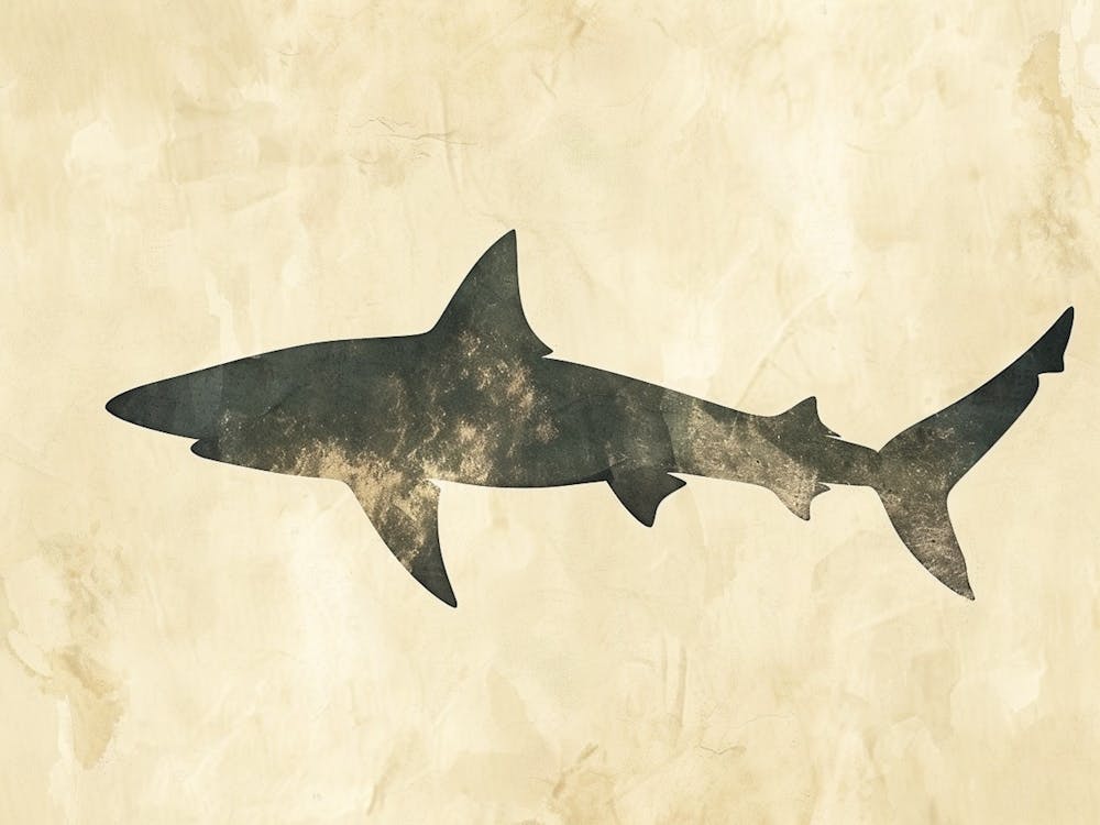 Thresher Shark Silhouette 8