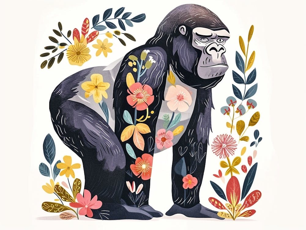 Little Floral Mountain Gorilla 3