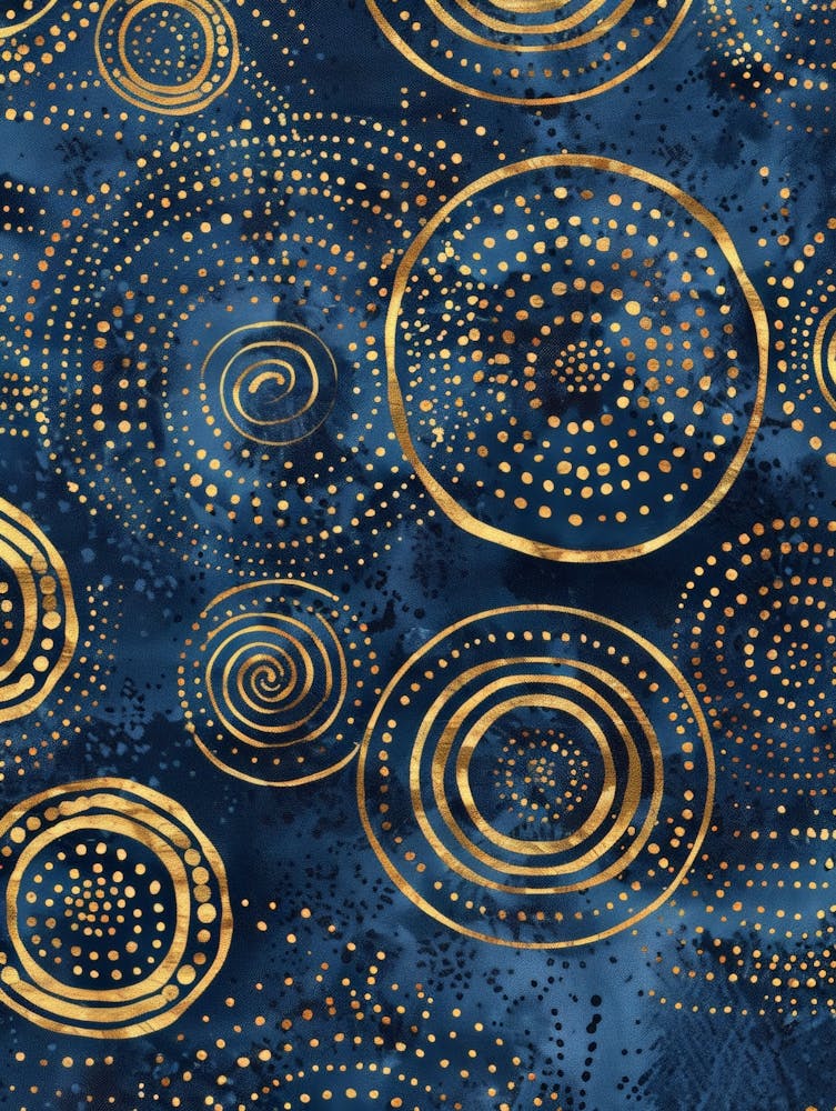 Gold Circles 1