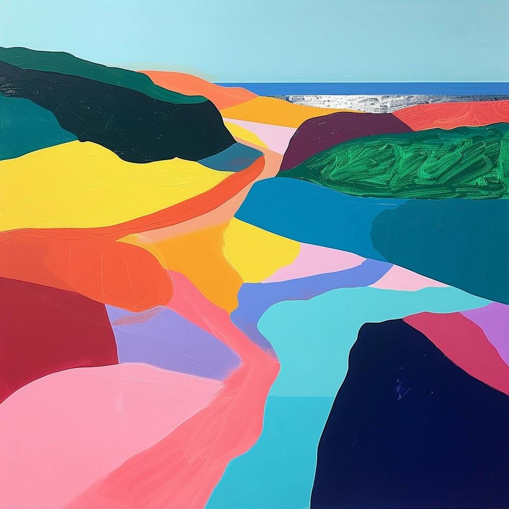 Abstract Travel Collection Bermuda 2