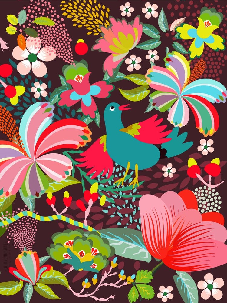 Tropical Forest Flower Craze