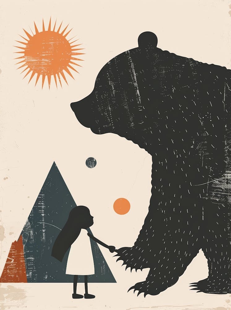 Bear And Girl 2