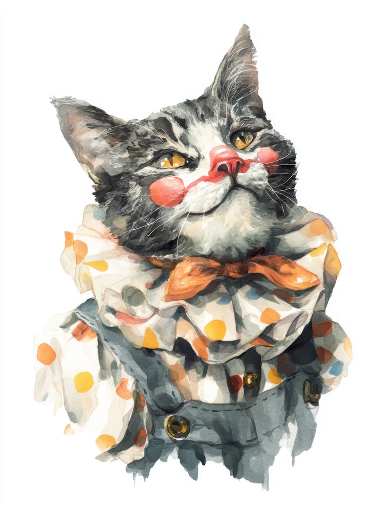 Clown Cat 11