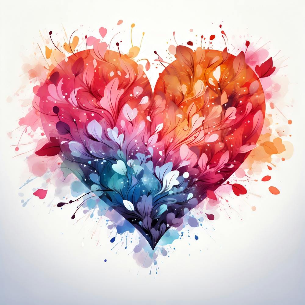 Valentine´s Day Hearts texture 3