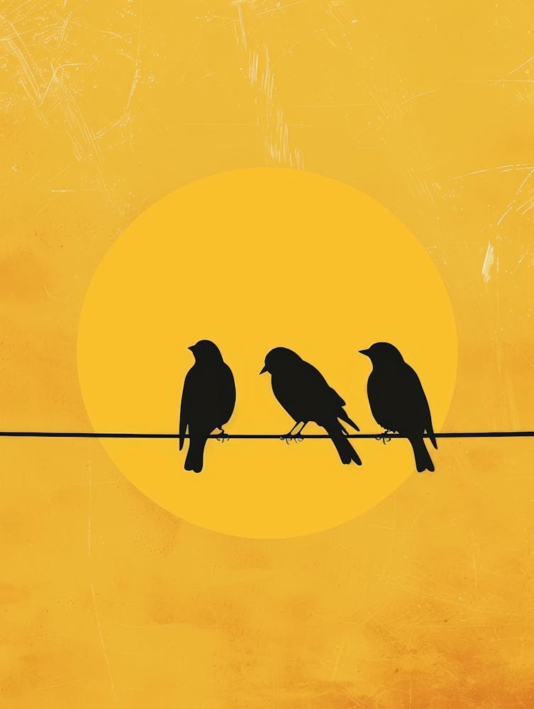 Birds On A Wire 6