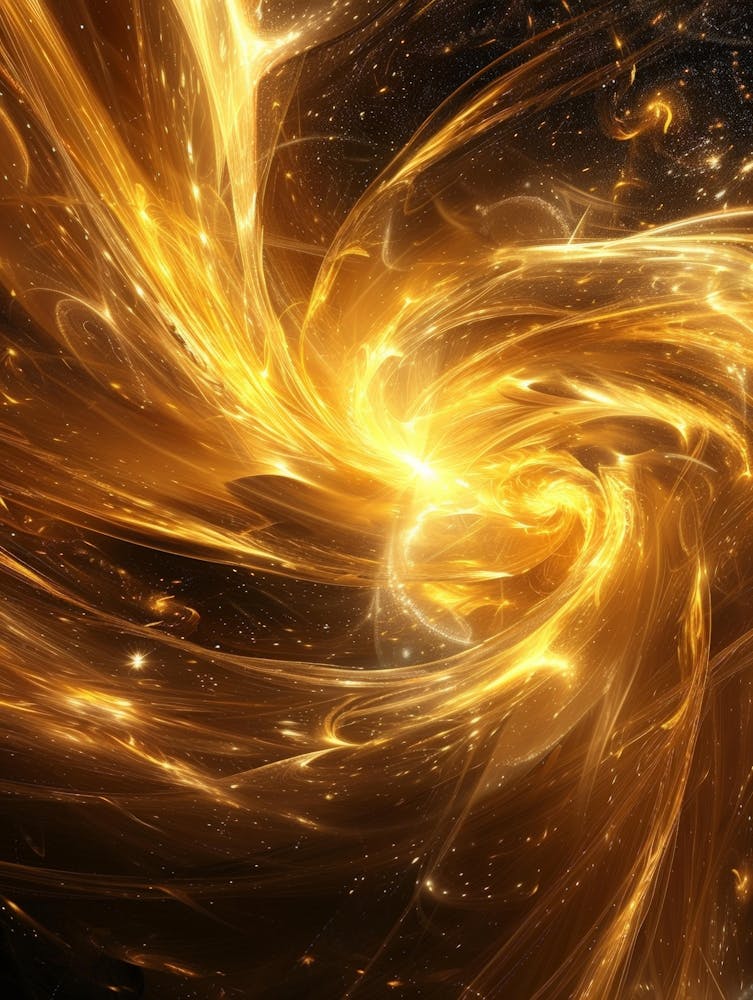 Golden Swirl