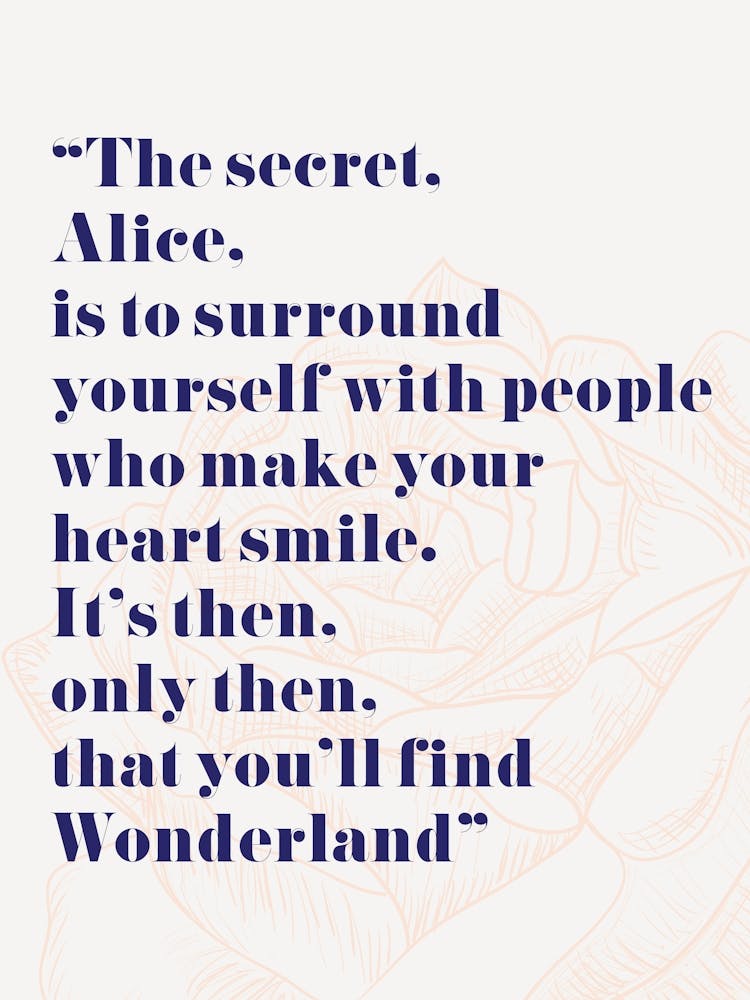 Wonderland Alice Quote