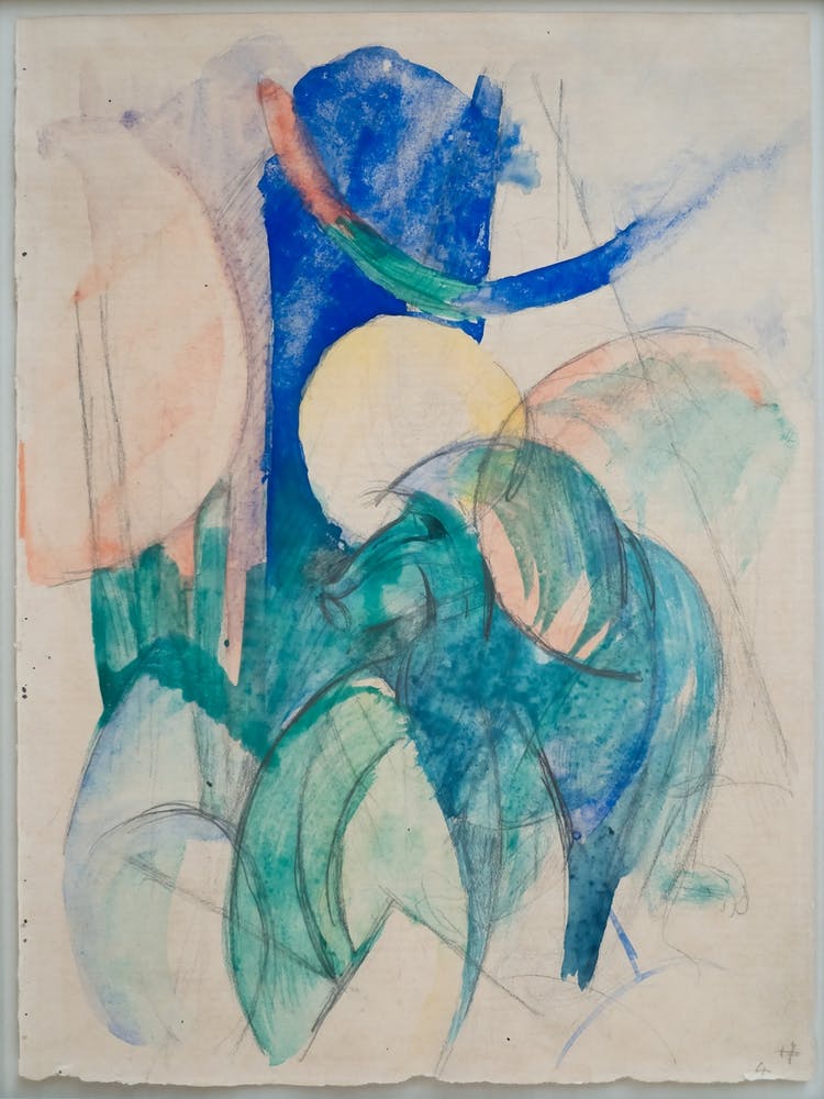 Mandrill, Franz Marc