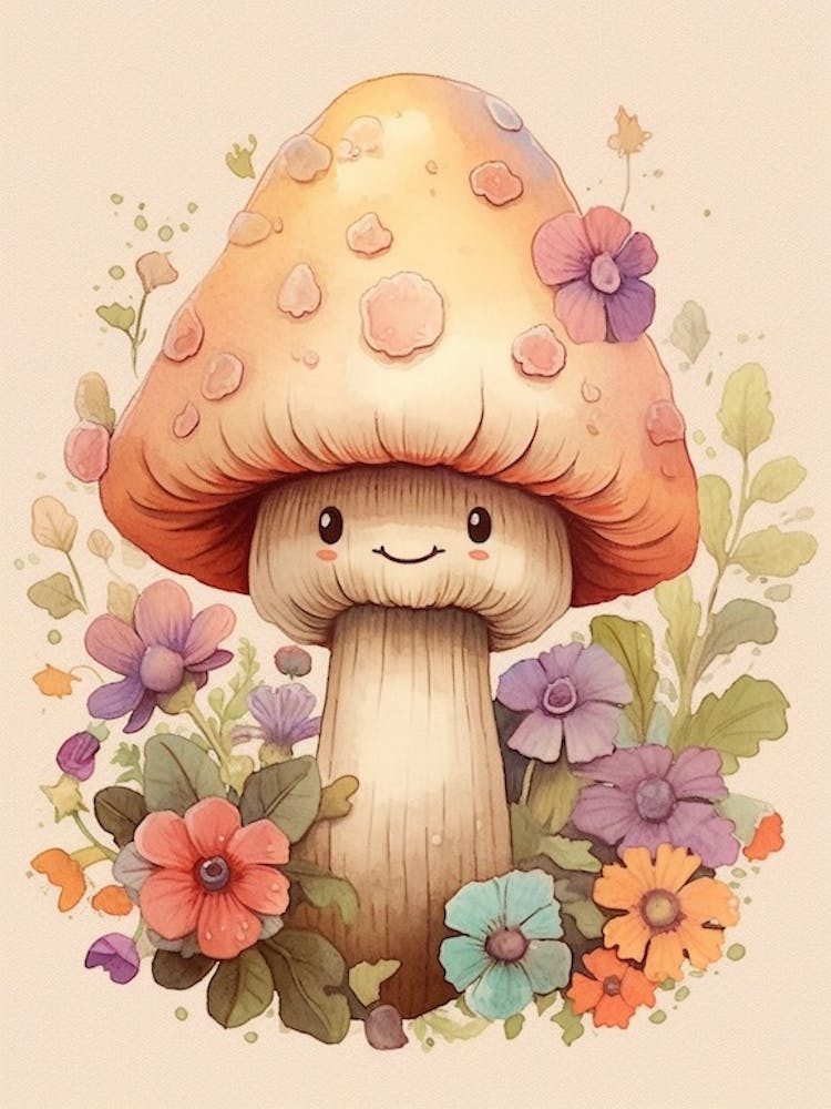 Cute Mushroom Nursery 1