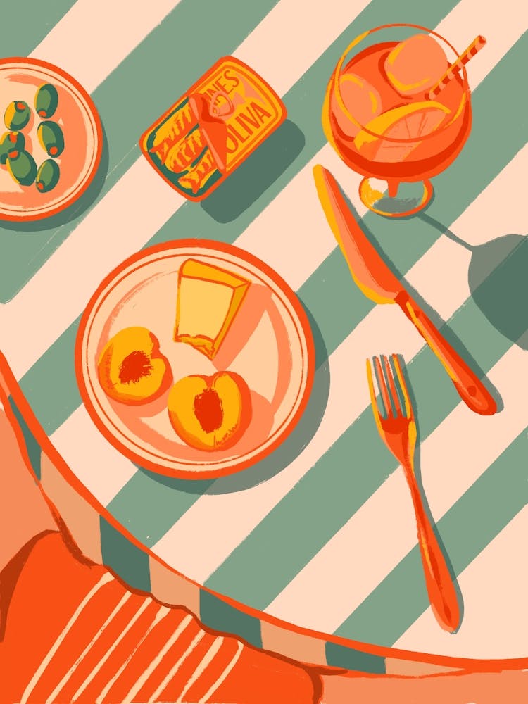 Golden hour aperitivo