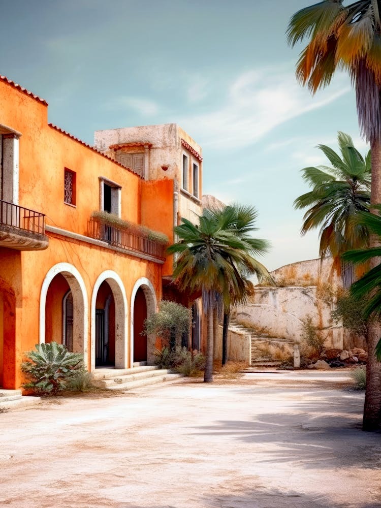 Mediterranean Villa Mexican life