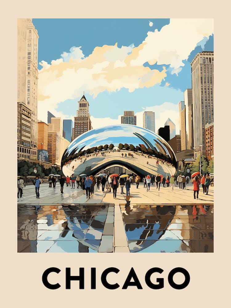 Chicago Travel Poster 26