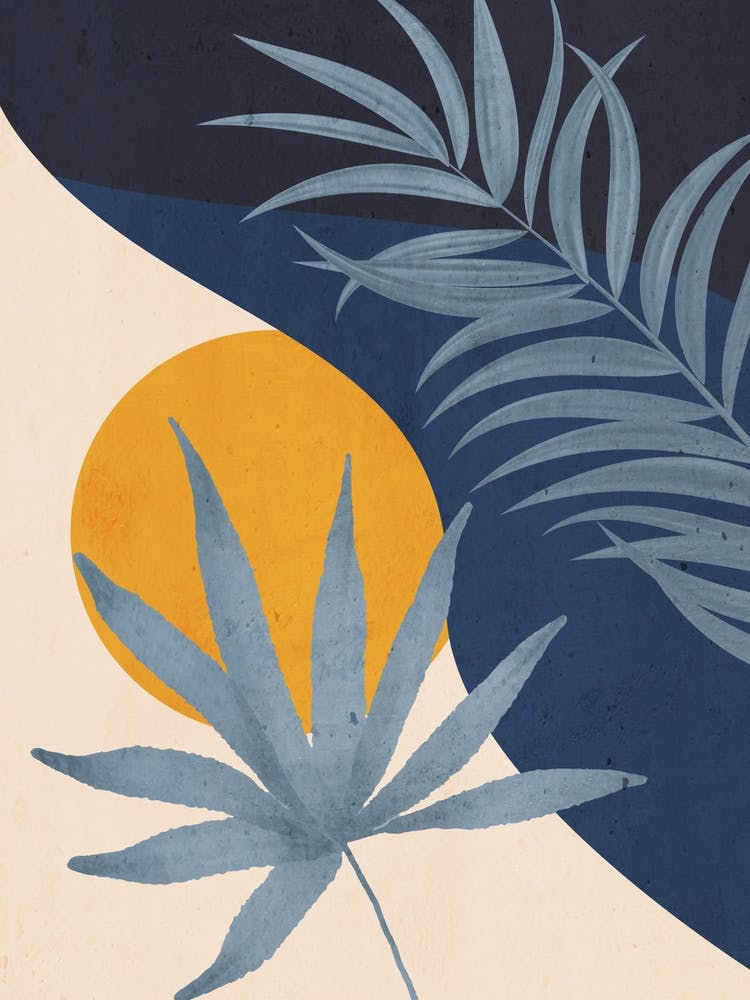 Abstract Tropical Leaves
