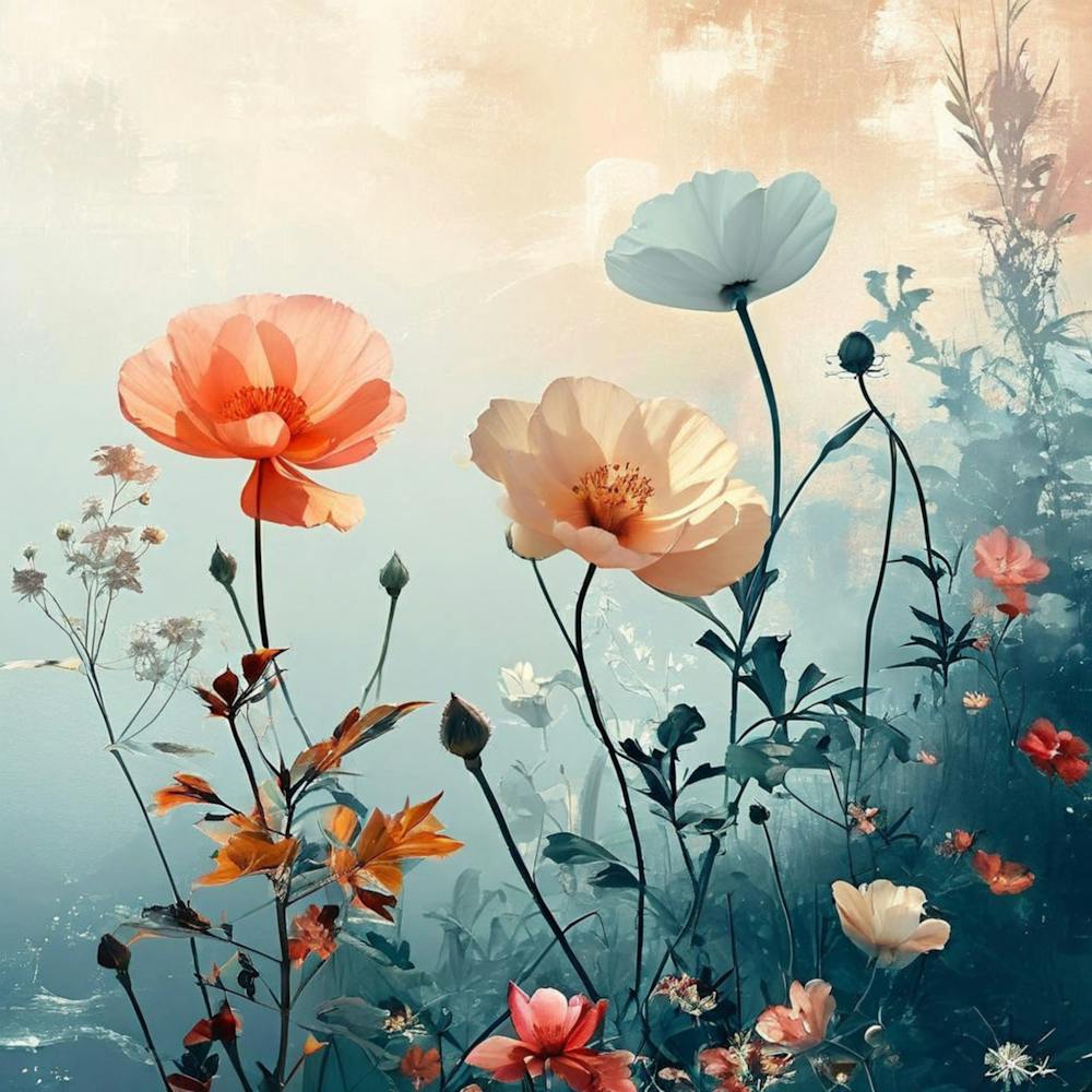 Fleurs Dans le Ciel 3