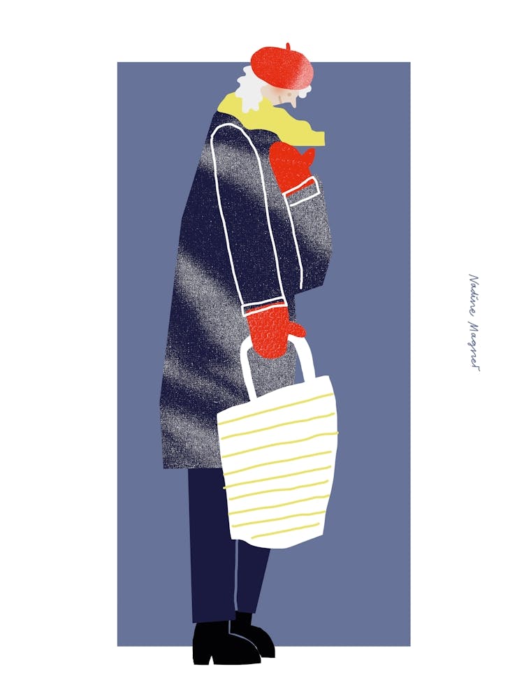 People Woman Bag Print