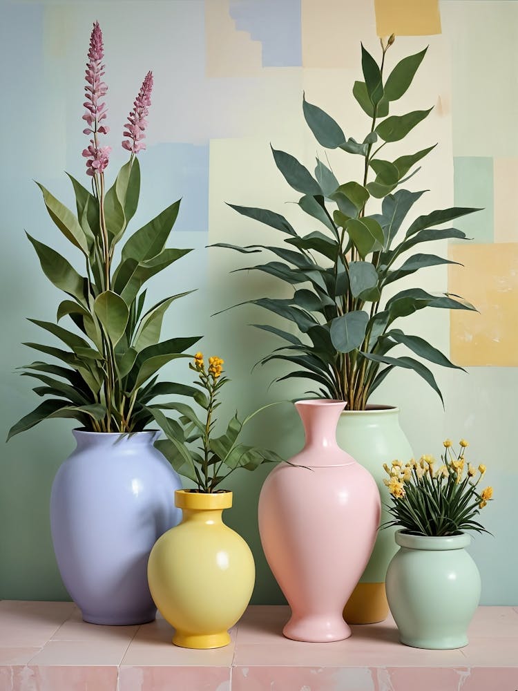 Pastel Vases no1